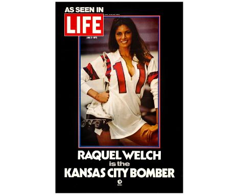 KANSAS CITY BOMBERLife Magazine One-Sheet (26.75" x 40.25")Fine+ on Linen MGM, 1972On the June 2, 1972 issue, Life Magazine f