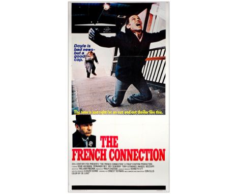 THE FRENCH CONNECTIONThree Sheet (41" x 79"); InternationalNear Mint Folded 20th Century Fox, 1971A harder-to-find three shee