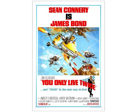 JAMES BOND: YOU ONLY LIVE TWICEOne-Sheet (27" x 41"); Style BVery Fine- Folded; Artist Frank McCarthy &amp; Robert McGinnis U