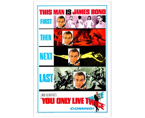 JAMES BOND: YOU ONLY LIVE TWICEOne-Sheet; Style A, AdvanceVery Fine on Linen; Artist Frank McCarthy &amp; Robert McGinnis Uni