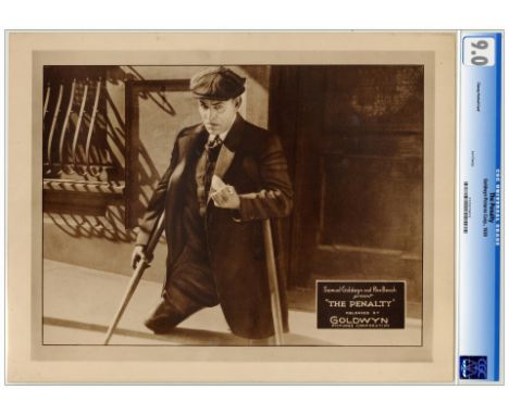 THE PENALTYCGC Graded Lobby Card (11" x 14")Very Fine+ Goldwyn, 1920The exquisite CGC-graded lobby card offered here presents