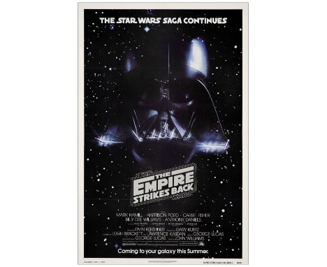 STAR WARS: THE EMPIRE STRIKES BACKOne-Sheet (27" x 41"); AdvanceVery Fine+ on Linen 20th Century Fox, 1980This is the advance