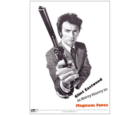 MAGNUM FORCEPromo Poster (20" x 28"); International &amp; Canadian PromotionVery Fine- Rolled; Artist Philippe Halsman Warner