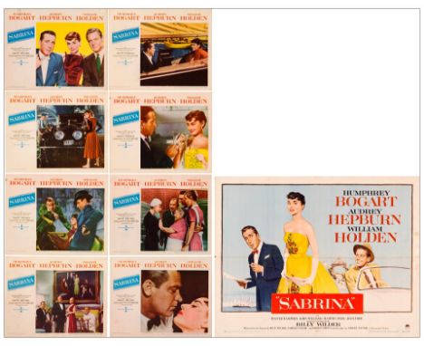 SABRINAHalf Sheet &amp; Lobby Card Set (8) (22" x 28" &amp; 11" x 14")Very Fine- Folded Paramount, 1954An excellent opportuni