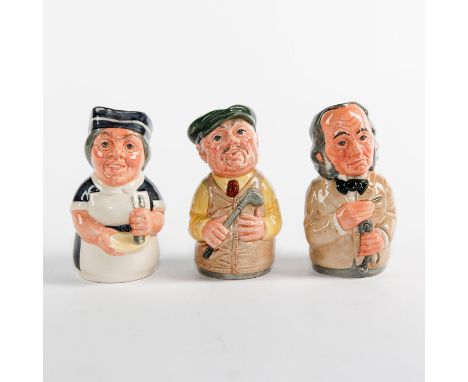 Includes Major Green, Miss Nostrum and Dr. Pulse.Royal Doulton backstamp.  Artist: William K. Harper Issued: Late 20th Centur