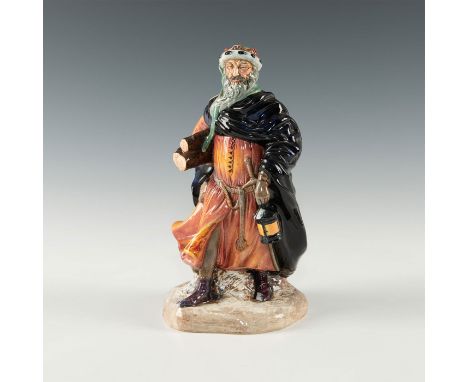 Depicts the Saint and subject of the popular Christmas Carol.Modeled as the Medieval European ruler carrying a lantern and Yu