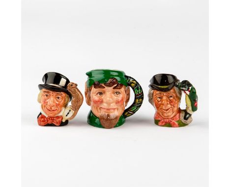 Mad Hatter D6606, The Walrus &amp; Carpenter D6608 and Elf D6942Royal Doulton backstamp.  Artist: William K. Harper, Max Henk