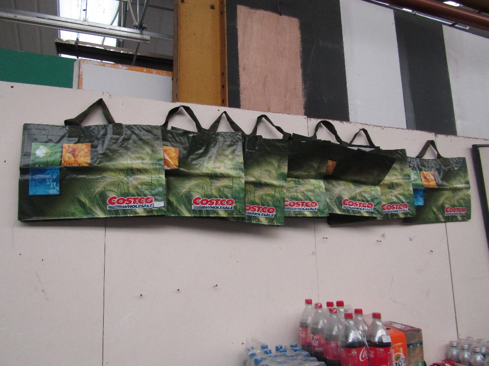 7x Costco Wholesale Shopping bags.