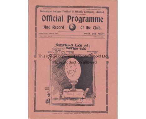 TOTTENHAM 1937-38   Three  Tottenham home programmes , 1937-38, v Sheffield United, Southampton and Sheffield Wed, all Divisi