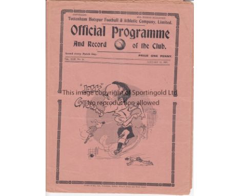 TOTTENHAM 1937/38   Three Tottenham home programmes, 1937/38, v New Brighton (Cup replay, score, scorers noted), Luton and Ch