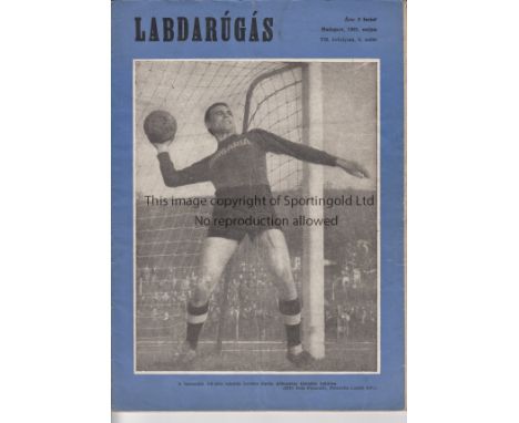 TOTTENHAM HOTSPUR       Twenty four Labdarugas Hungarian football magazines 1961- 1966 with photos and articles relating to T