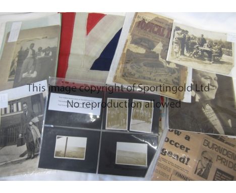 ALEX FINNEY/BOLTON   A collection of various items belonging to Alex Finney who made 483 appearances for Bolton between 1922 