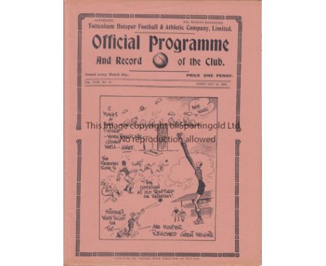 TOTTENHAM 1937-38    Three Tottenham home programmes, all 1937/38, v Stockport, Fulham (slight wear)  and v Sunderland (some 
