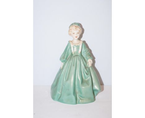 Royal Worcester figurine, Grandmother's dress Height 18 cm 