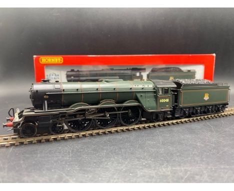 Hornby R2140 Class A3 4-6-0 "Doncaster" 60048 in BR green - Tested Runner(500g). Condition Report: - Locomotive - GoodBox - G