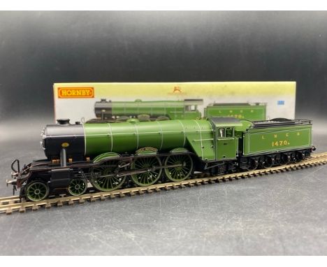 Hornby R2405 Class A1 4-6-2 1470 "Great Northern" in LNER Green - Tested Runner(600g)Packaging has loose plastic on the inter