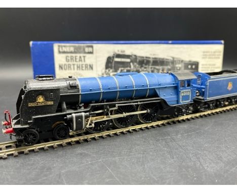 Kit-built OO gauge Great Northern 4-6-2 60113 in Blue livery Early emblem steam locomotive, Tested Runner (700g)Maker - Crown