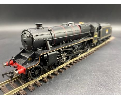 Hornby R2804XS Class 5MT black five 4-6-0 44875 in BR black with early emblem - DCC sound fitted  - Tested Runner with sound(