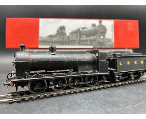 Kit-built OO gauge Class Q2 LNER 0-8-0 in Black livery Steam locomotive, Tested Runner (700g)Maker - UnknownMetal constructio