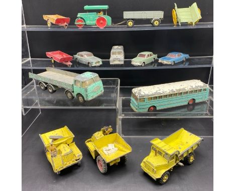 Mixed Lot of Dinky (8), Spot-On (4), Corgi (1), and Charbens (1)(2500g). Condition Report: - Vehicles - Poor/Fair