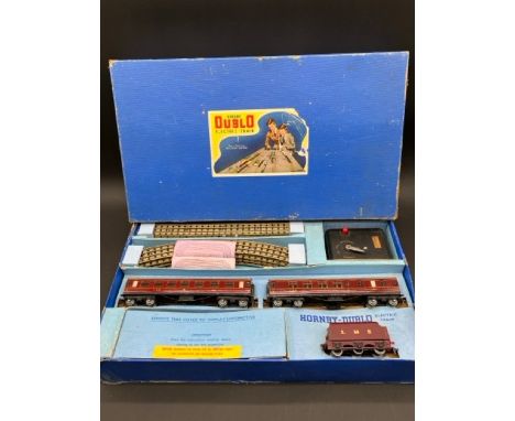 Hornby Dublo EDP2 Passenger Train Duchess of Atholl Set - Tested Runner (Horseshoe mechanism) 1950's(3200g)Early LMS Duchess 