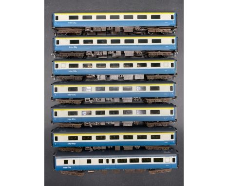 7 OO gauge Airfix Blue/Grey Intercity coaches(700g)Airfix GMR (Great Model Railways) 54201-8 Mk2D FO first open E3170 in BR b