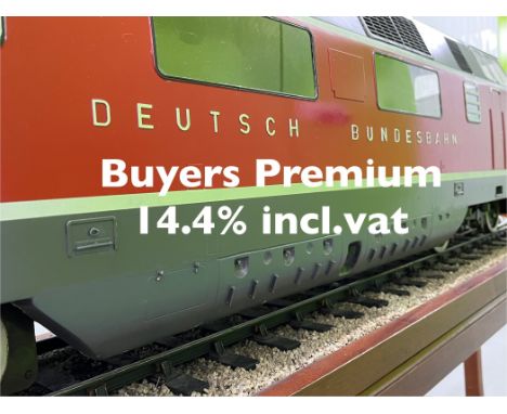 5 inch gauge Deutsch Bundesbahn V200 002 Hydraulic Diesel in Good conditionFrom the Rob Denton collection (Reading)*** Buyers