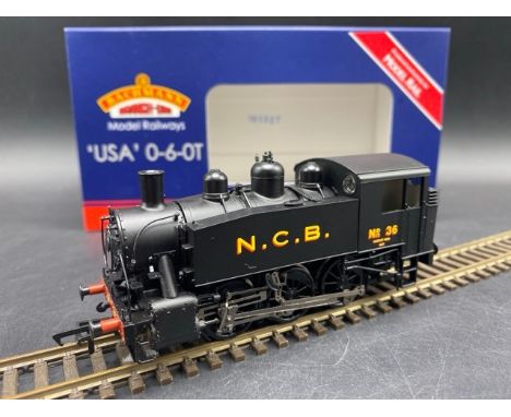 Bachmann Branchline MR-107 USA Tank 0-6-0T No. 36 in NCB black - Exclusive to Model Rail Magazine - Tested Runner(400g). Cond