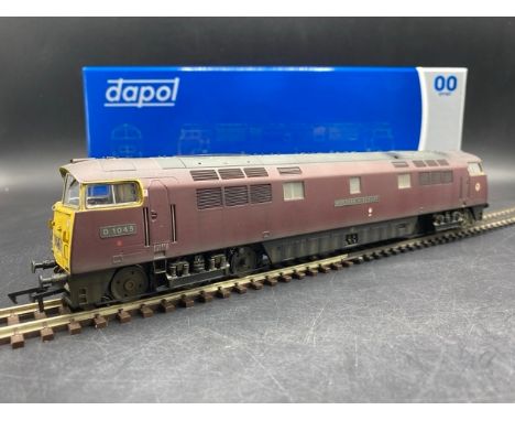 Dapol D1003Y Class 52 D1045 'Western Viscount' in BR Maroon with full yellow ends (weathered) -  Tested Runner(1100g). Condit