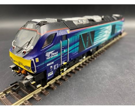 Dapol 4D-022-010 Class 68 68008 "Avenger" in Direct Rail Services compass livery - Tested Runner w/lights(700g). Condition Re