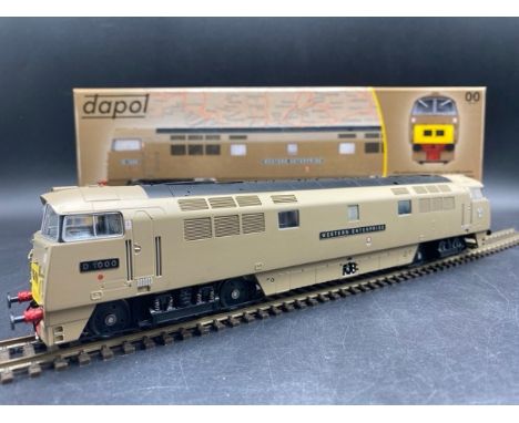 Dapol 4D-003-003 Class 52 'Western' D1000 "Western Enterprise" in BR desert sand - Swindon Steam Museum Special Edition - Tes