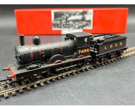 Kit-built OO gauge Class E4 LNER 7496 2-4-0 locomotive, Tested Runner (600g)Metal constructionFinished to Good standard by an