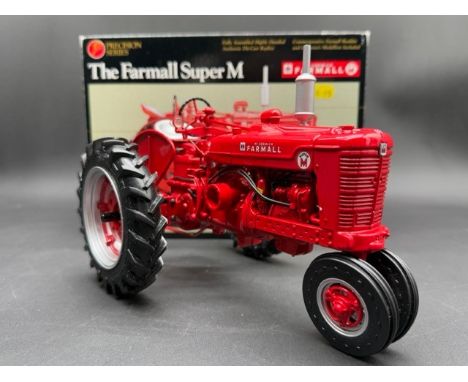 The Farnell Super M 1/16 Scale - Precision Series Ertl Collectibles Boxed No.4615.(1500g). Dust Free.McCormick Farmall Fully 
