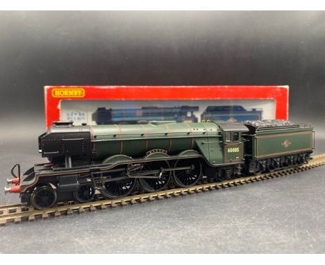 Hornby R2152 Class A3 4-6-2 "Manna" 60085 in BR Green - Tested Runner(500g). Condition Report: - Locomotive - GoodBox - Good