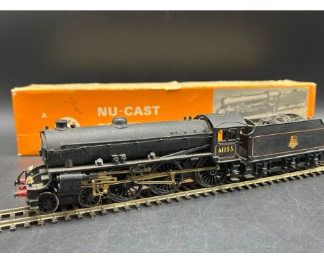 Kit-built OO gauge B1 Class 4-6-0 61155 in BR Black livery Early emblem Steam locomotive, Tested Non Runner (700g)Maker - Nu-