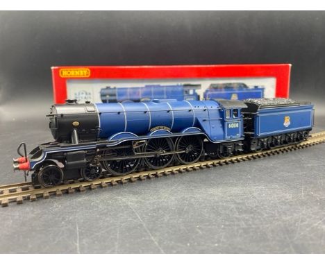 Hornby R2201 Class A3 4-6-2 60110 "Robert The Devil" in BR Express Blue -Tested Runner(500g). Condition Report: - Locomotive 