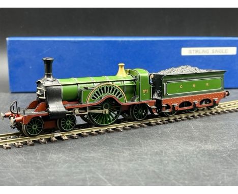 Kit-built OO gauge Great Northern Railway No.1 Class Stirling 4-2-2 Steam locomotive, Tested Runner (400g)Loco Resin w/Tender
