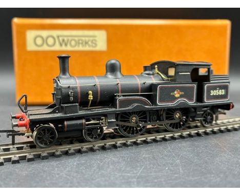 OO Works â€“ OO Gauge professionally kit-built Arms Radial 4-4-2T BR Black 30583 Late emblem - Tested Runner(400g)Made in Eng