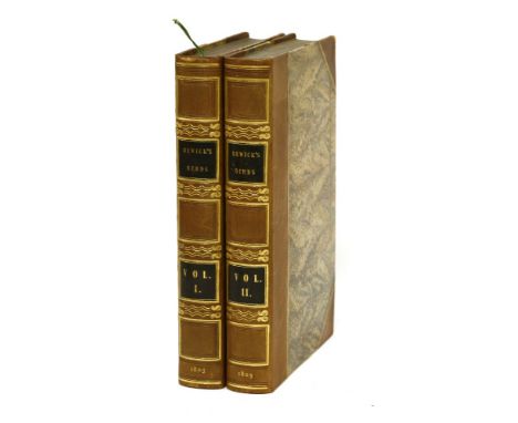 Bewick, Thomas: A History of British Birds, in 2 volumes. Newcastle, Printed by Edward Walker, for T. Bewick, 1805, second an