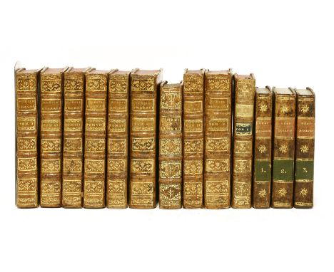 1- HORACE: Les poësies d'Horace, traduites en François par le R P Sanadon de la Compagnie de Jésus avec des remarques et des 