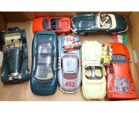 Burago, Maisto and Corgi die-cast model vehicles 