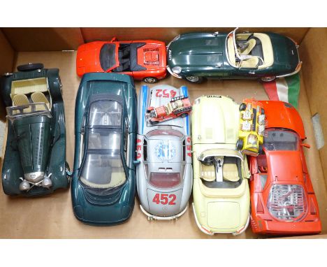 Burago, Maisto and Corgi die-cast model vehicles 