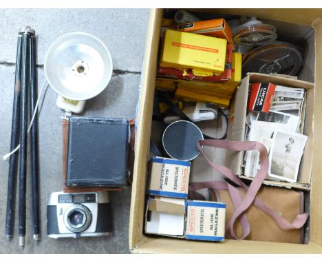 Kodak Brownie x 3 and other camera equipment 