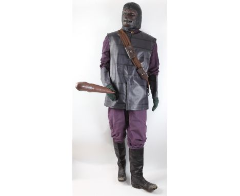 Beneath the Planet of the Apes (1970) Full sized Gorilla costume, comprising of shirt, waistcoat, trousers, leather boots, am