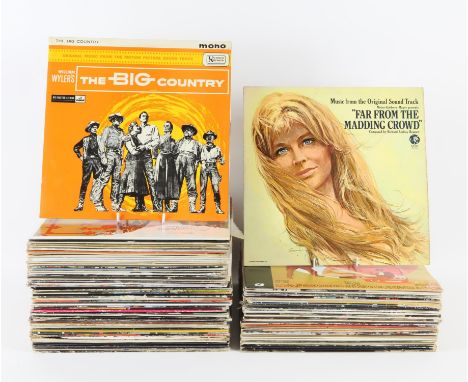 Film Soundtrack LPs, 80+ albums of mainly original film soundtracks including Far From the Madding Crowd, Whats the Matter Wi