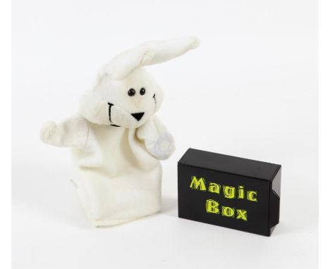 The Sooty Show / Sooty & Co - Stage and television used white rabbit puppet and a magic box (2). Provenance: From the collect