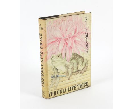 James Bond You Only Live Twice - Ian Fleming First Edition, first impression hardback book with dust jacket from 1964. Condit