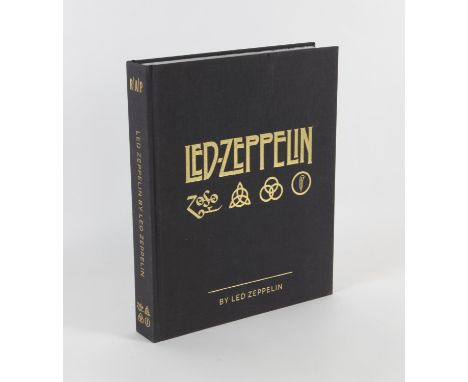 Led Zeppelin Hardcover First Edition illustrated Book from 2018.  