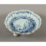 kleine Schale, Fayence, Delft, 18.Jh.