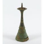 gotischer Leuchter, Bronze, wohl Nürnberg, 14./15.Jh.